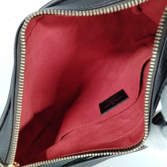 ❌❌❌SOLD❌❌❌Auth Louis Vuitton Tigre Damier Sauvage Pony Hair Pouchette Handbag - Picture 9 of 9